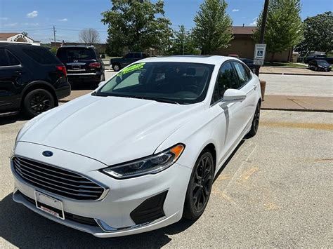 Used White 2020 Ford Fusion for sale at Grote Automotive, Rockford, IL | Grote Automotive's Best ...