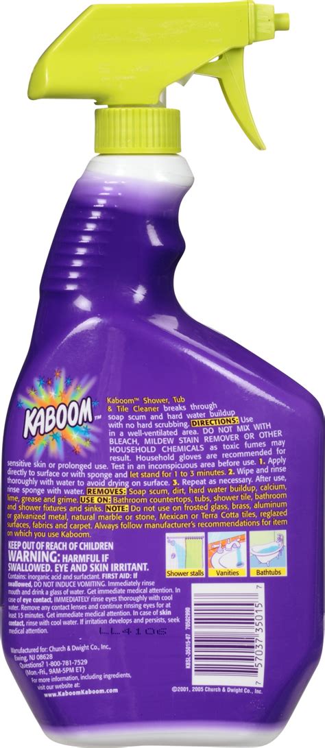 Kaboom With Oxiclean Shower Tub Tile Cleaner 32 Oz Shipt