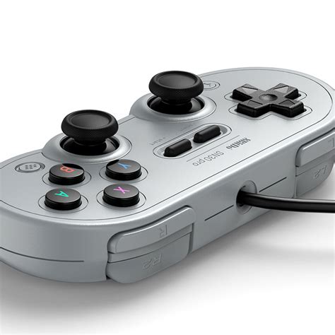 Controle Remoto Super Nintendo Snes Sn Pro Bitdo Branco M