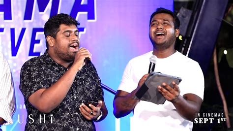 Vijay DevaraKonda Kushi Osi Pilla Song Launch Event At Prost Pub