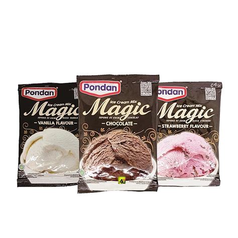 Jual Pondan Magic Ice Cream Gram Sachet Shopee Indonesia