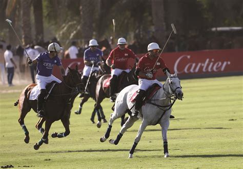 Cartier International Hosts 11th Polo Challenge In Dubai