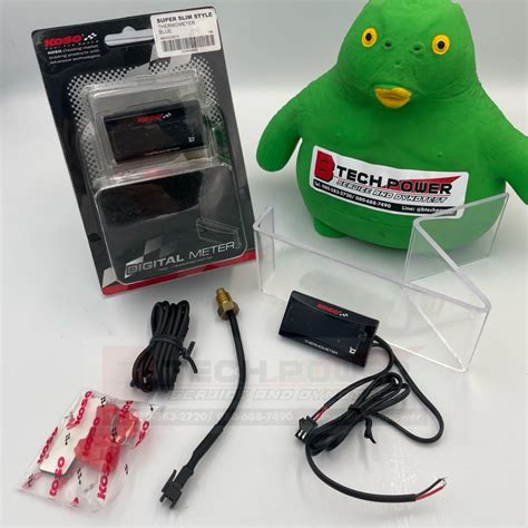 วัดอุณหภูมิ Thermometer KOSO ของแท้ (แบบเหลี่ยม) **ไฟมี 2 สี** | Shopee ...