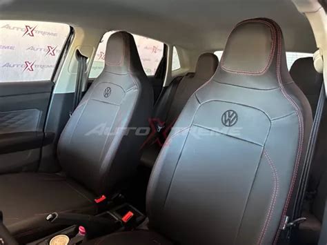 Capa Banco Carro Couro Volkswagen Novo Polo Parcelamento Sem Juros