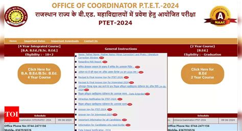 Rajasthan PTET Counselling 2024 College Allotment List Released