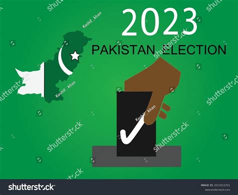 Pakistan Election 2023 Pakistan Map Flag Stock Vector (Royalty Free ...