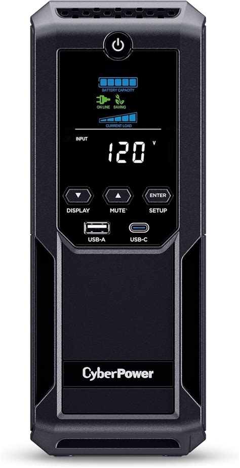 Amazon.com: CyberPower CP1350AVRLCD3 Intelligent LCD UPS System, 1350VA ...