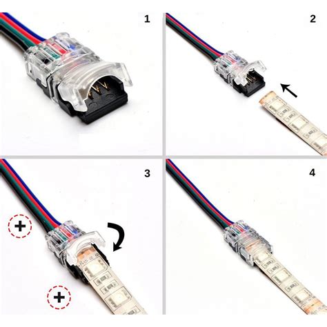 Hippo Connector Met Kabel Voor LED Strip IP20 Ledkia