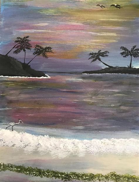 Island Life Painting By Michael Payton Fine Art America