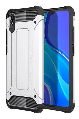 Funda Uso Rudo Defender Para Xiaomi Redmi 9a Mica Glass Meses Sin