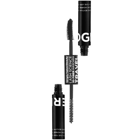 3D Fiber Lash Travel Mascara By Simply Naked Beauty In Midnight Black