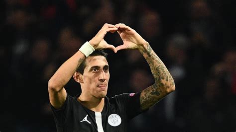 Di María Vence Golo Da Semana Da Champions League Uefa Champions