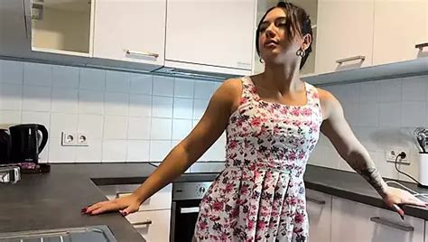 Hot Wife In Mini Sundress No Panties Wearing To Flash Tight Shaved Pussy And Big Round Ass