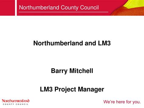 PPT Northumberland County Council PowerPoint Presentation Free