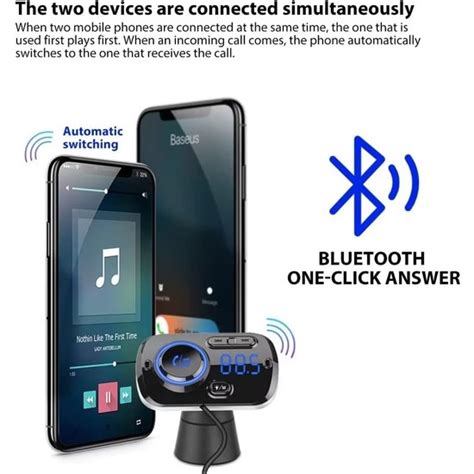 Xiaofeng Handsfree Bluetooth Fm Verici Kablosuz Radyo Fiyat