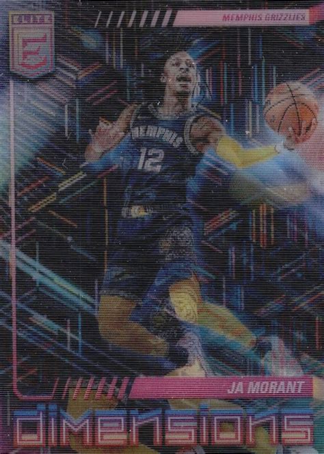 Ja Morant Elite Dimensions Ssp Price Guide Sports Card