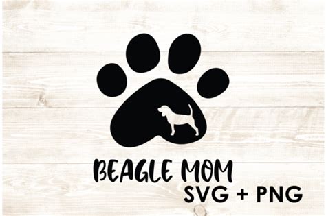 Beagle Mom Dog Mom Graphic By Too Sweet Inc · Creative Fabrica