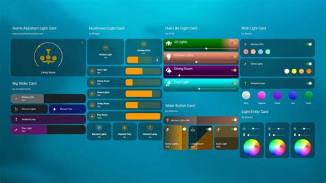 Home Assistant Light Cards Collection Smarthomescene