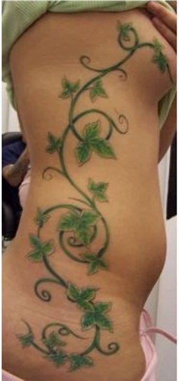 Ivy Vine Tattoos Tattoo Designs For Girls Side Tattoos