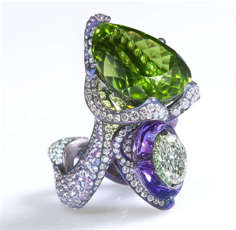 Nuwa Ring By Wallace Chan Shows Off The Jewelers Skills In Combining