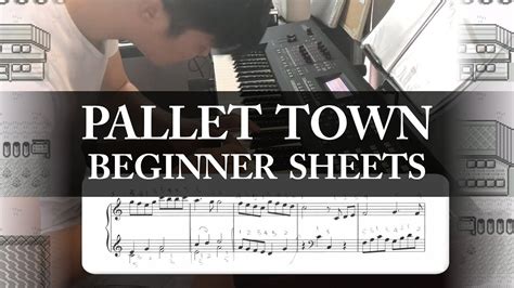 Pallet Town Pokémon RBY Beginner Pokémon Piano Sheets 9 YouTube