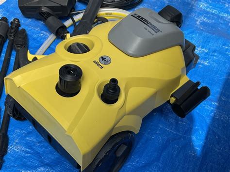 【目立った傷や汚れなし】karcher ケルヒャー K3 サイレント ベランダ 高圧洗浄機 60hz 西日本 美品 使用実質3回のみの落札