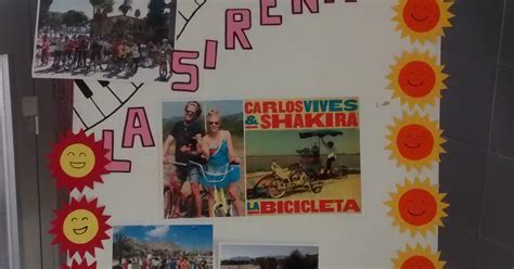 Ceip Juan Rico Y Amat Carlos Vives Y Shakira La Bicicleta Sirena Del