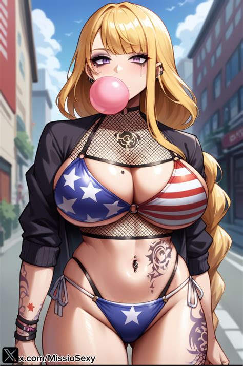 Rule 34 1girls 4th Of July Ai Generated American Flag American Flag