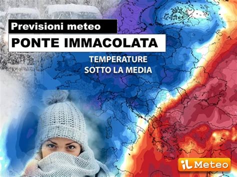 Meteo Fino Al Ponte Dell Immacolata Italia Nella Morsa Del Freddo E