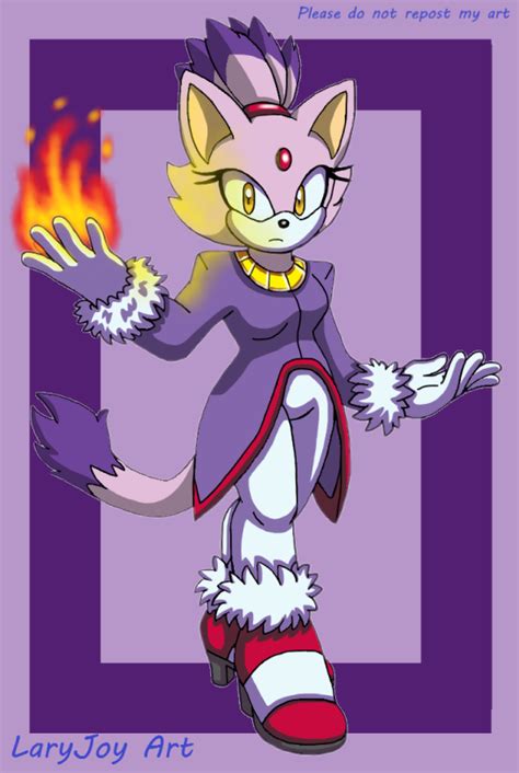 blaze  cat  laryjoy  deviantart