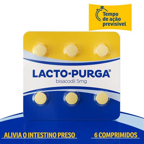 Para Que Serve O Lacto Purga - Bula do Lacto-purga 5mg C 6 Comprimidos | CliniGuia