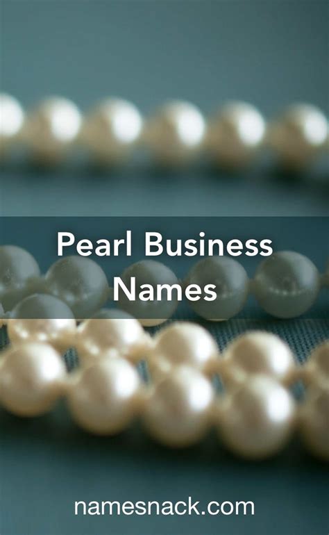 Pearl Business Names | Tiendas de ropa