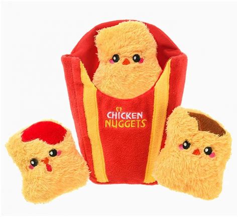 Hugsmart Puzzle Hunter Food Party Chicken Nuggets 20cm 8in