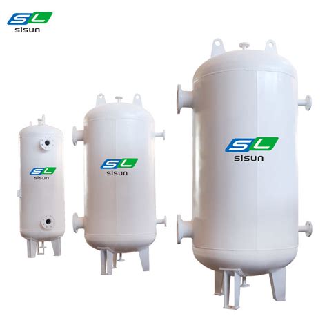 Industrial Steel Ped Approved Normal Temperature Boiler Room Compressed Air Surge Vessel China