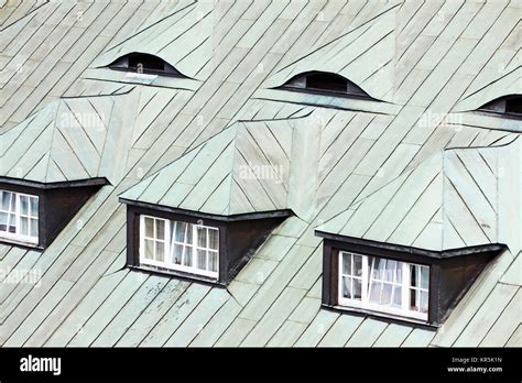 attic window roof window stock photo alamy