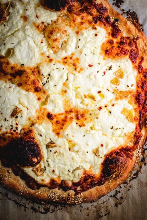 New York White Pizza The Right Way Sip And Feast Recipes Pizza