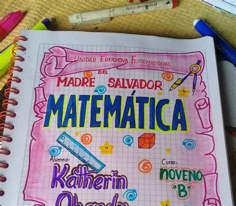 Increible Como Dibujar Caratula De Matematica Portadas Doovi The Best