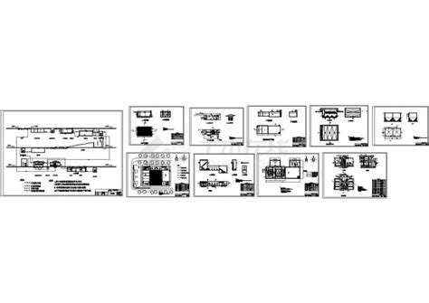 某小区水处理及中水回用工程cad设计施工图工业水回用图土木在线