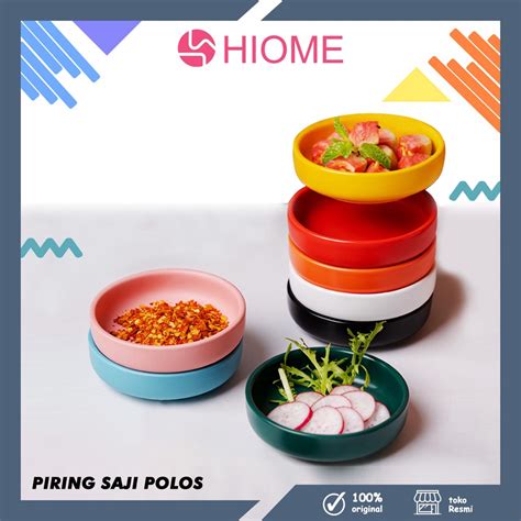 Jual HIOME Piring Mangkok Saus Mini Keramik Japanesse Style Untuk Buah