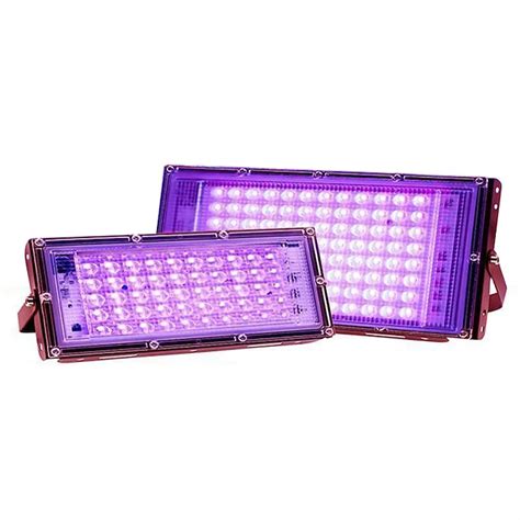 50W 100W LED UV Black Lights Stage Blacklight Ultraviolet Flood Effect