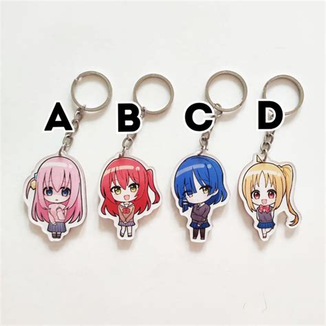 Jual Keychain Anime Bocchi The Rock 1 Gotou Hitori Yamada Ryou Ijichi