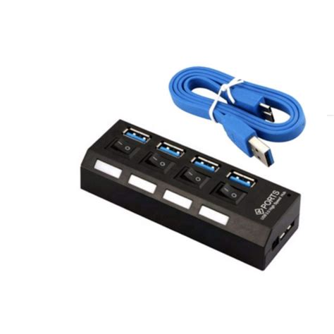 Usb Hub 30 Usb Splitter Multi Usb 20 Hub Multiple 4 Port Hab