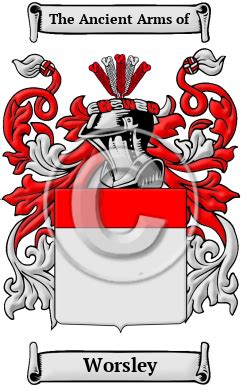 Worsley Name Meaning, Family History, Family Crest & Coats of Arms