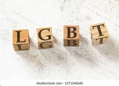Lgbtqia Initialism Lesbian Gay Bisexual Transgender Stock Photo