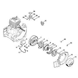 Ignition System Assembly For Stihl Fs Fs Fs L Clearing Saw L