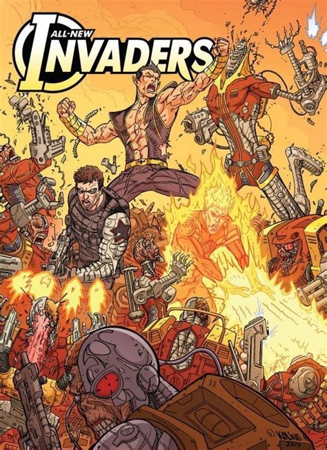 All New Invaders Featuring Namor Jim Hammond The Original Human