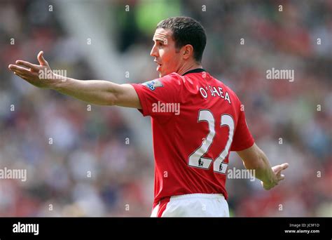 JOHN O'SHEA MANCHESTER UNITED FC MANCHESTER UNITED FC OLD TRAFFORD ...