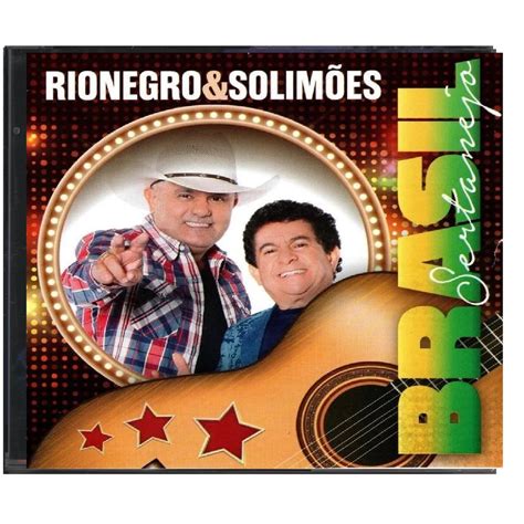 Cd Rio Negro E Solimoes Brasil Sertanejo Shopee Brasil