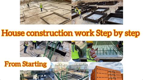 building construction step  step   build  house  california