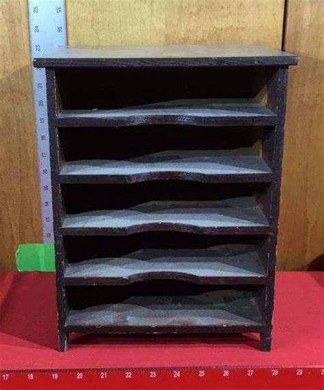 Wooden Desktop Organizer - Sherwood Auctions